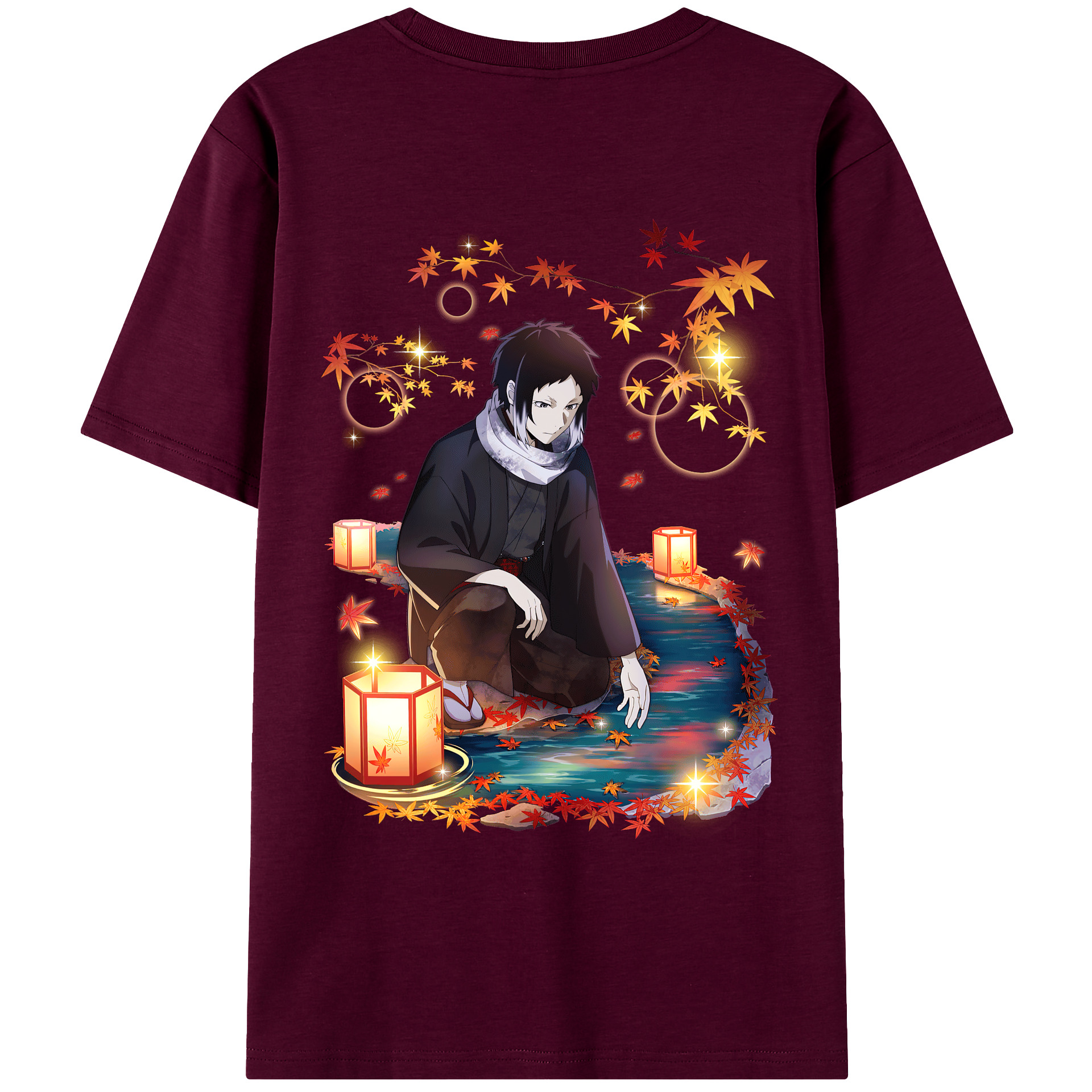 （画像用） 文豪ストレイドッグス Bungo Stray Dogs レディース半袖Tシャツ(バックプリント)